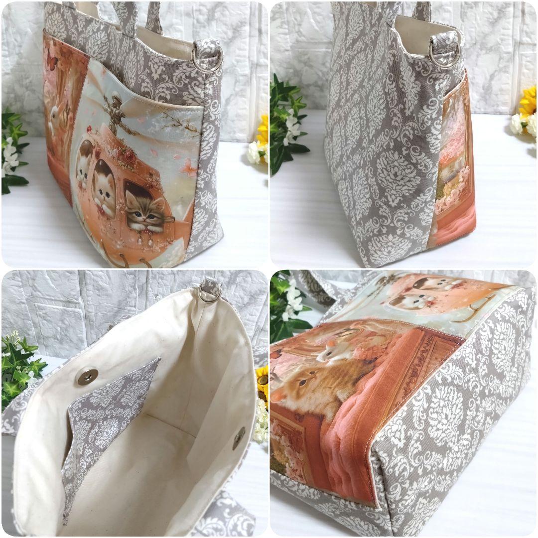【オーダー品】　トートバッグ　ガーゼハンカチ