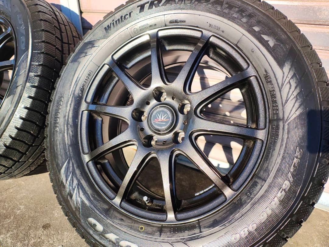 スタッドレスタイヤ４本セットおまけ付215/65R16　ウィンタートランパスTX