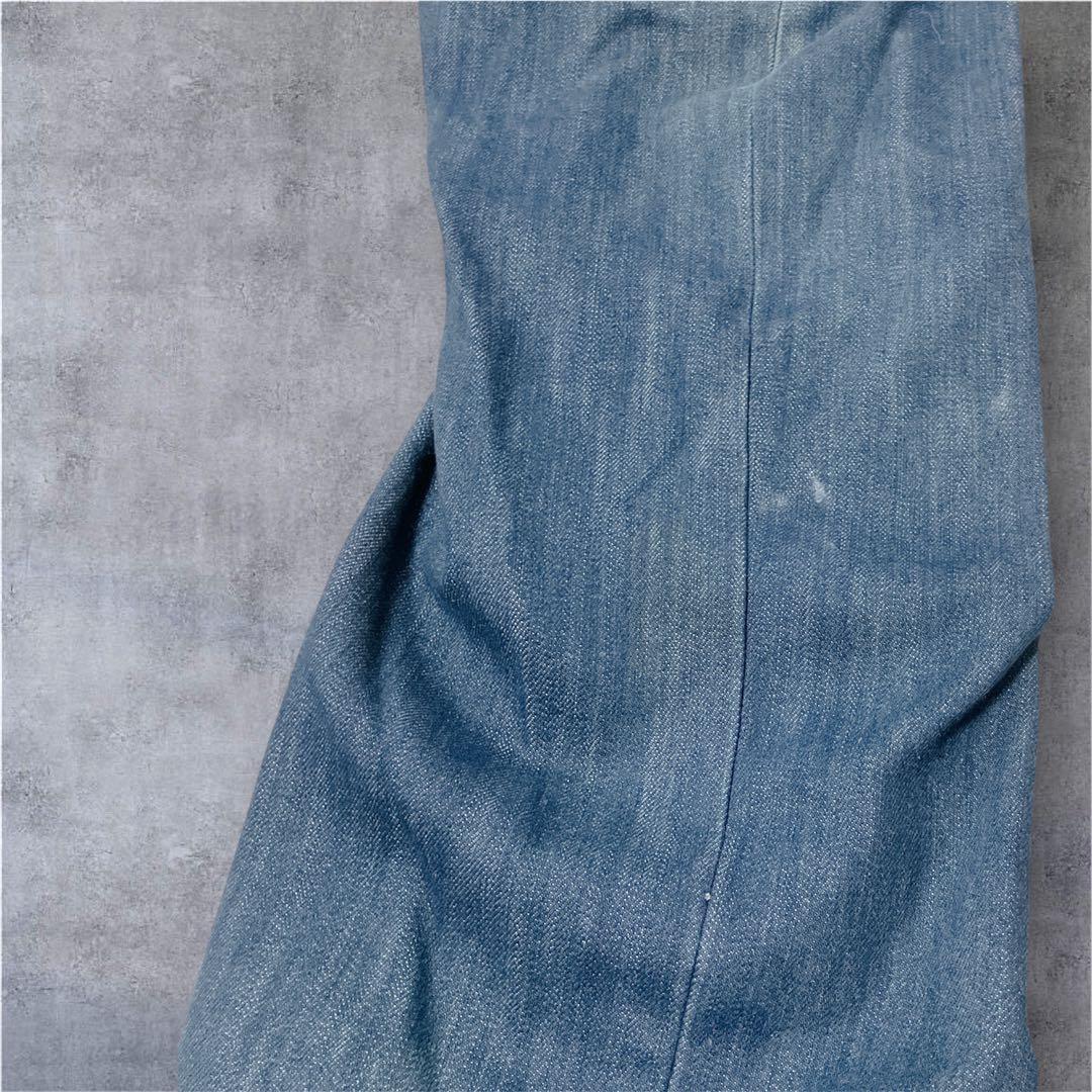 リーバイス　エンジニアード　ルーズ　W31 シンチバック　立体裁断　ブルー