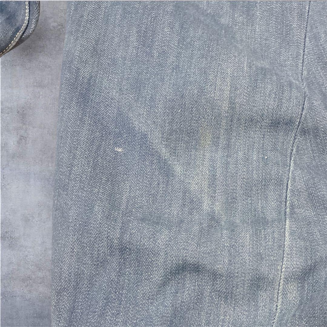 リーバイス　エンジニアード　ルーズ　W31 シンチバック　立体裁断　ブルー