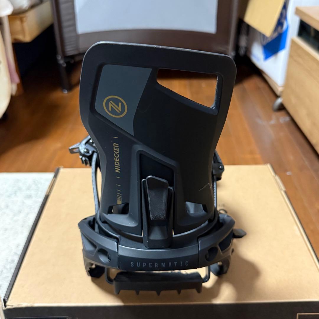 NIDECKER SUPER MATIC Lサイズ ブラック 24-25モデル