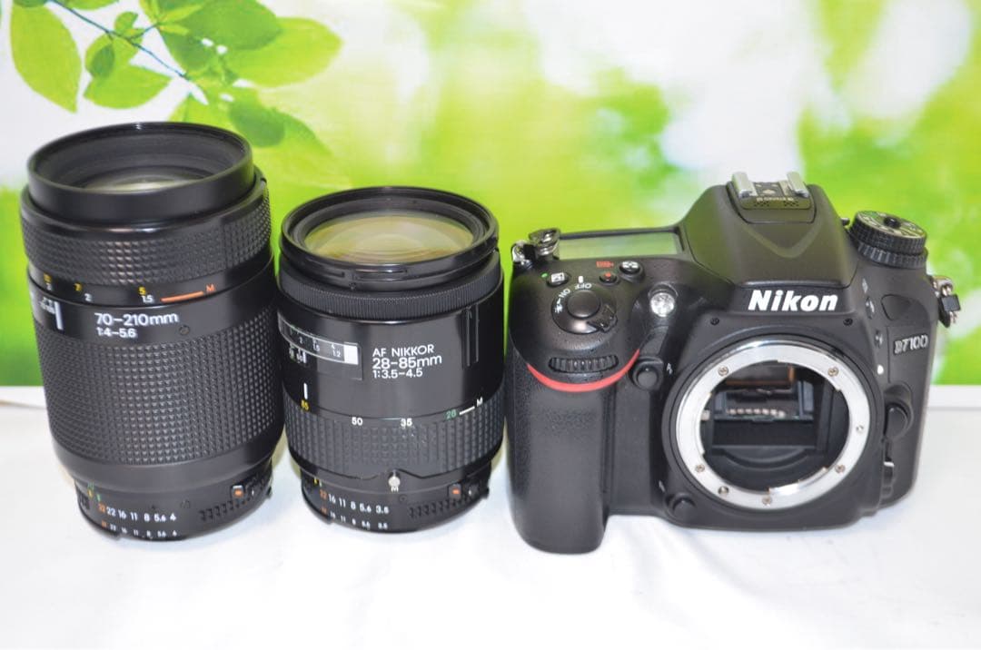 美品 ニコン Nikon D7100☆スマホに転送可♪☆ダブルレンズ☆本格一眼
