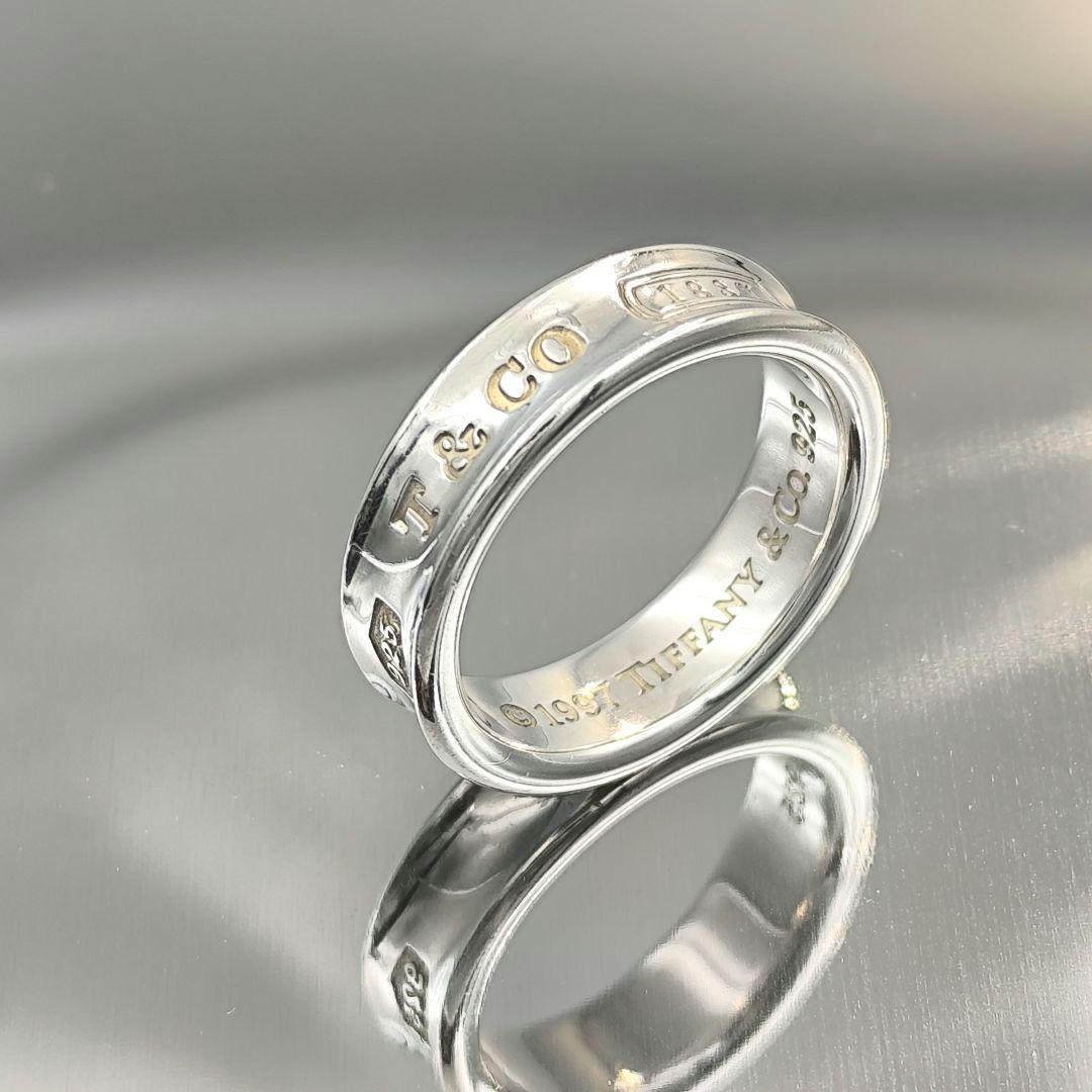 ポーチ付✨TIFFANY 1837 リング 23号 シルバー925 ティファニー