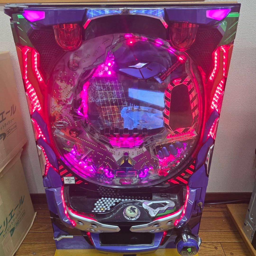 実機　家パチ　CR 新世紀エヴァンゲリオン　使徒、再びYF 1/128,5