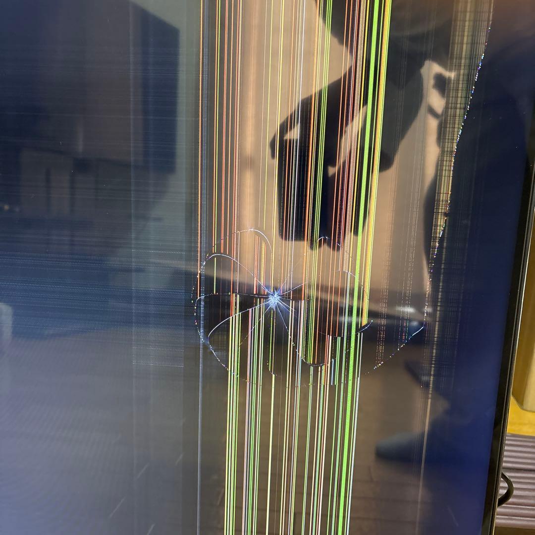 ⭐︎2024年購入東芝55インチREGZA 大型液晶テレビ画面に縦線あり⭐︎