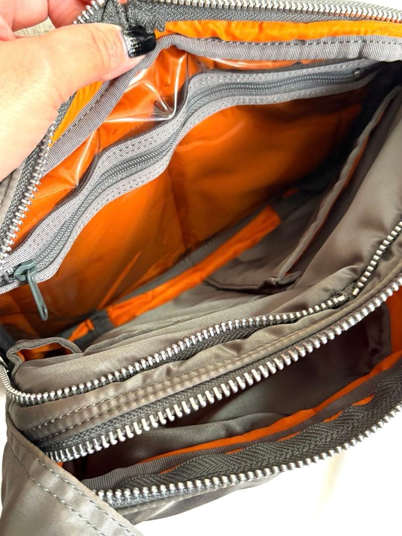 ポーター　ショルダーバッグ　グレー