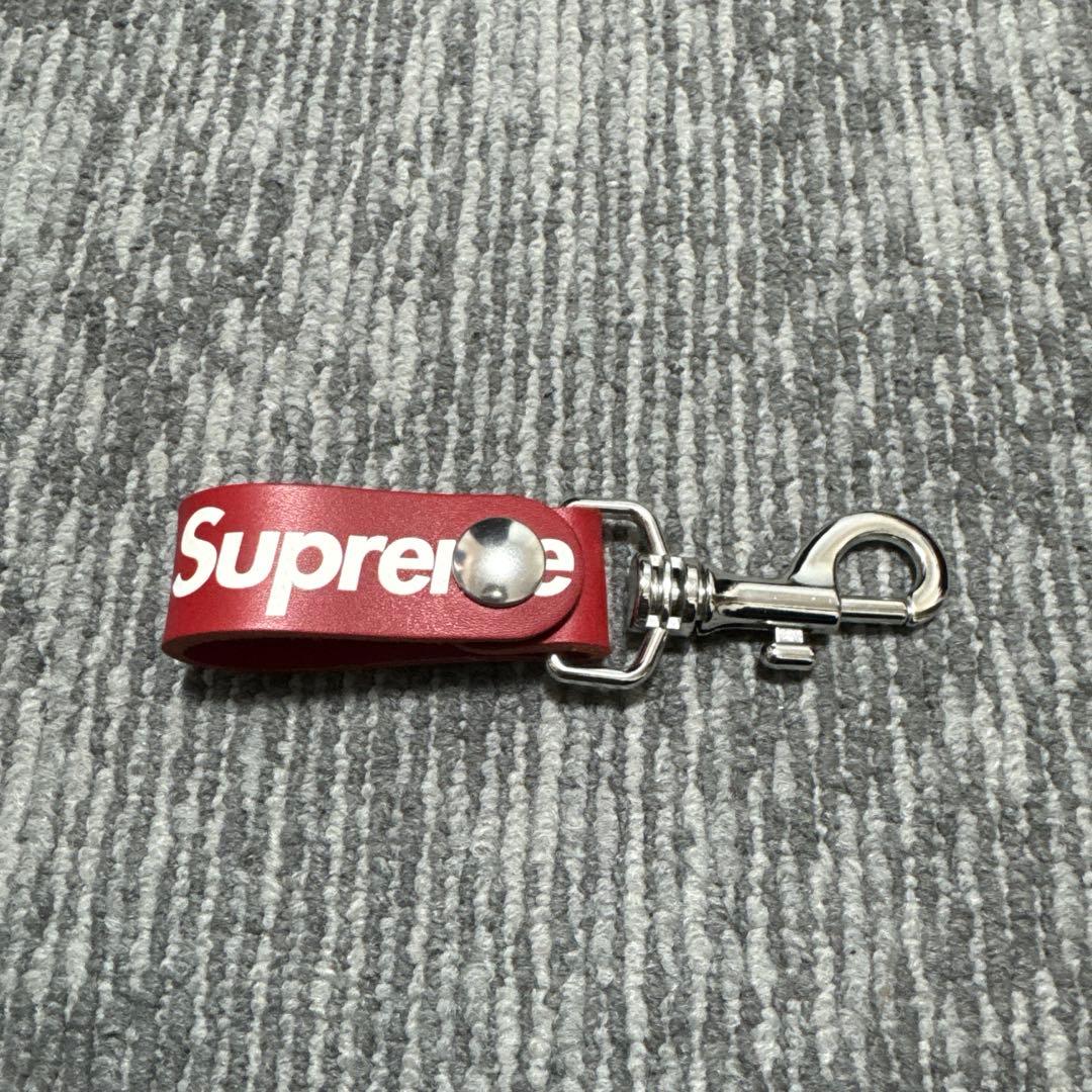 小物 Supreme 21SS Leather Key Loop
