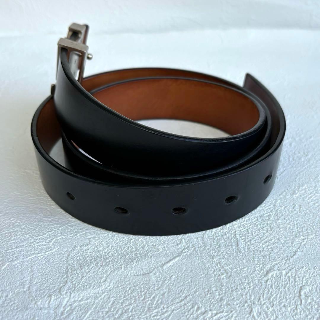 ヴィトン サンチュール LV イニシアル ベルト 黒