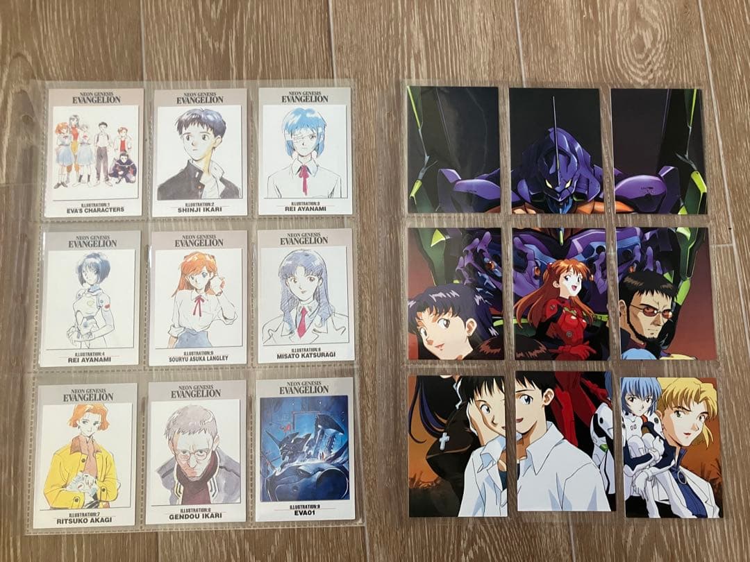 エヴァンゲリオン　カードダスマスターズ第壱集　コンプ品　アルバムバインダー付