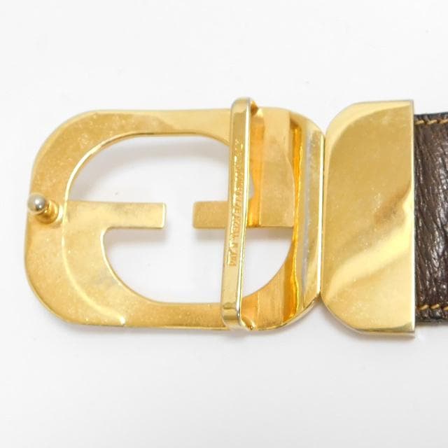 GUCCI グッチ ベルト リバーシブル レザー 黒 茶 イタリア製