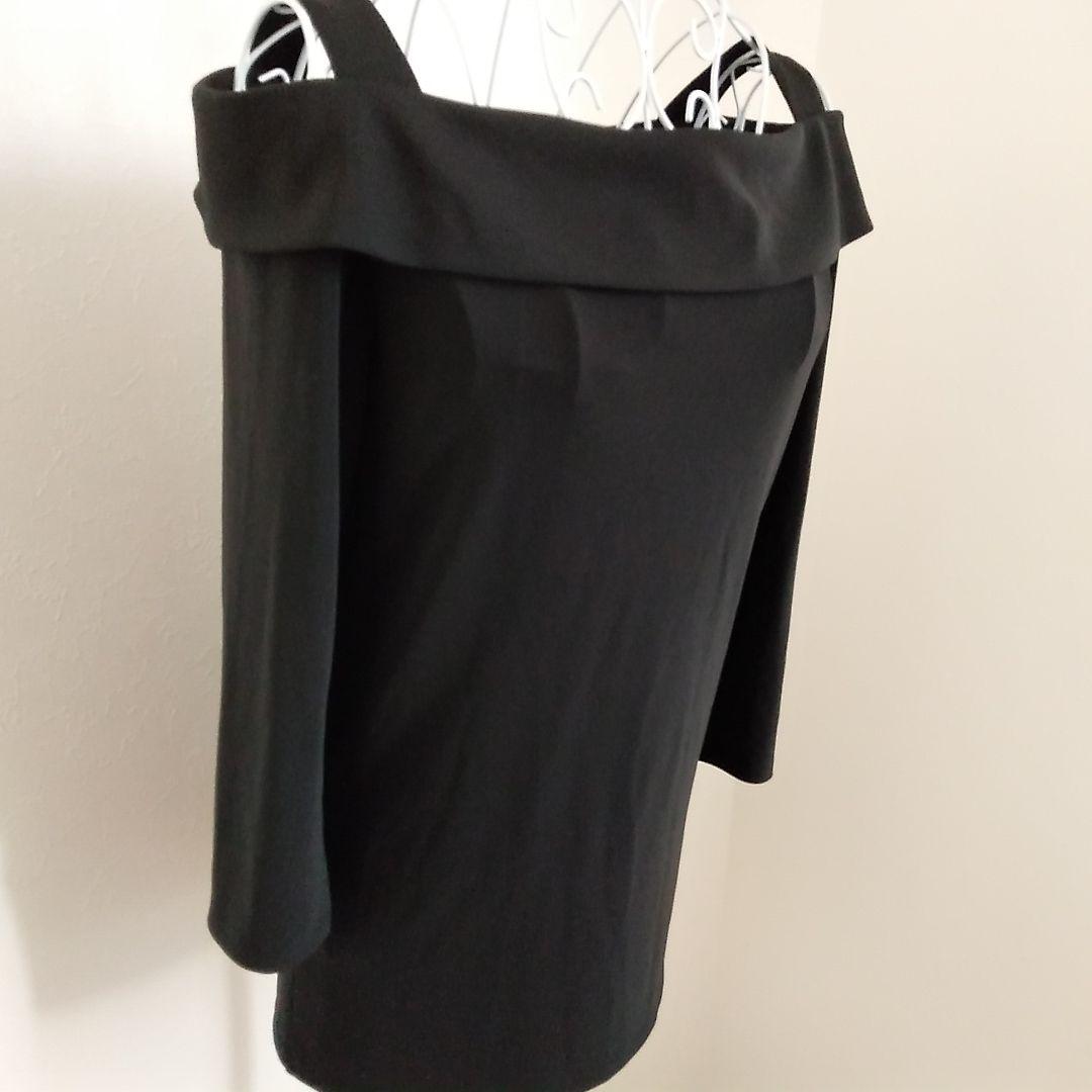 FOXEY NEW YORK☆オフショルダーブラウス　黒　42