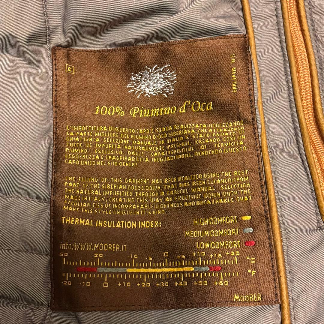 MOORER ダウンPコート　サイズ44