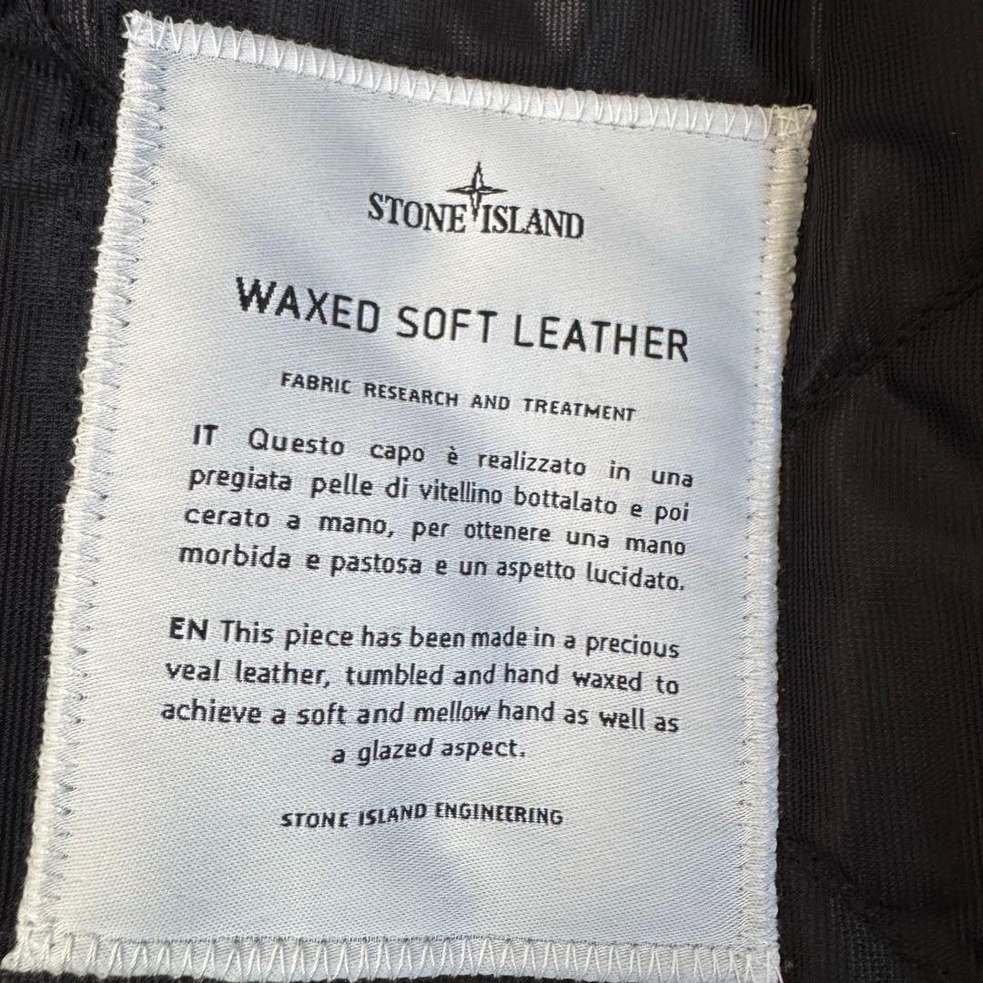 ジャケット・アウター STONE  2013AW WAXED SOFT LEATHER M