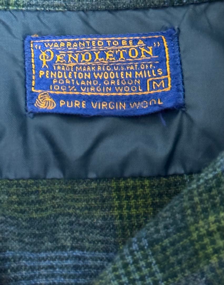 PENDLETON 60s ウールシャツ