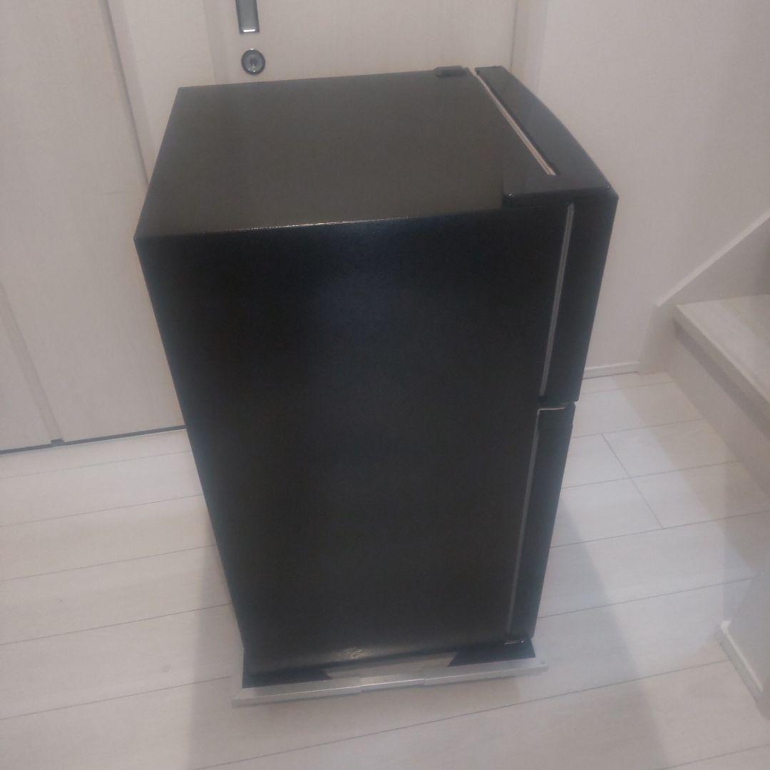 アイリスオーヤマ 2ドア冷蔵庫 PRC-B092D-B 一人暮らし 単身者向け