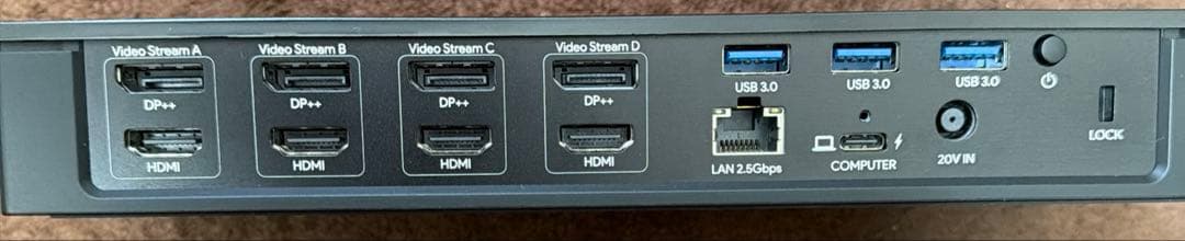 分配器・切替器 WAVLINK USB-C Dock WL-UG69PD8 Pro