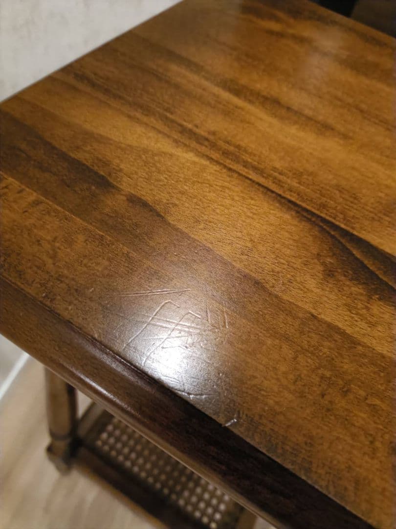 【McQ（マック）#古着】カリモク(karimoku)　花台　レトロ