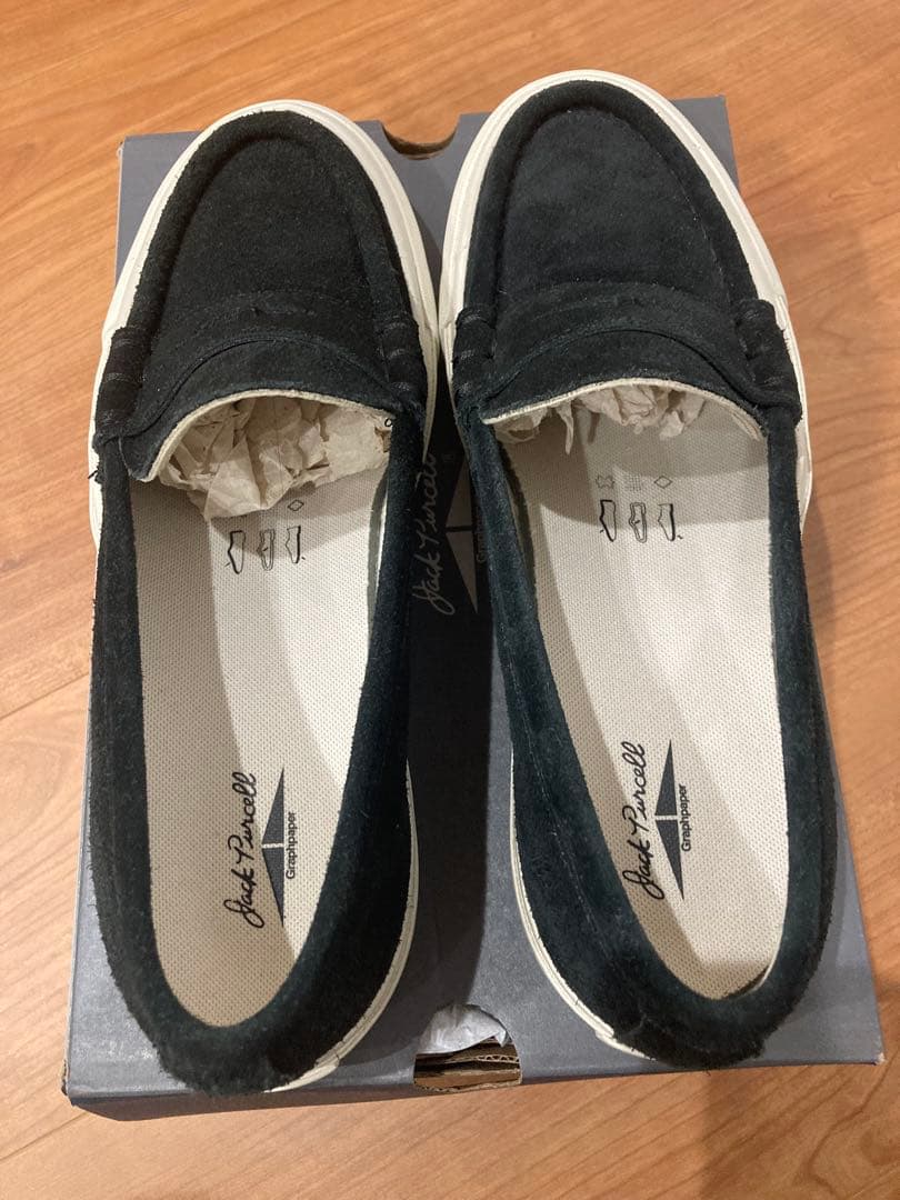 靴 Jack Purcell for Graphpaper Suede Loafer