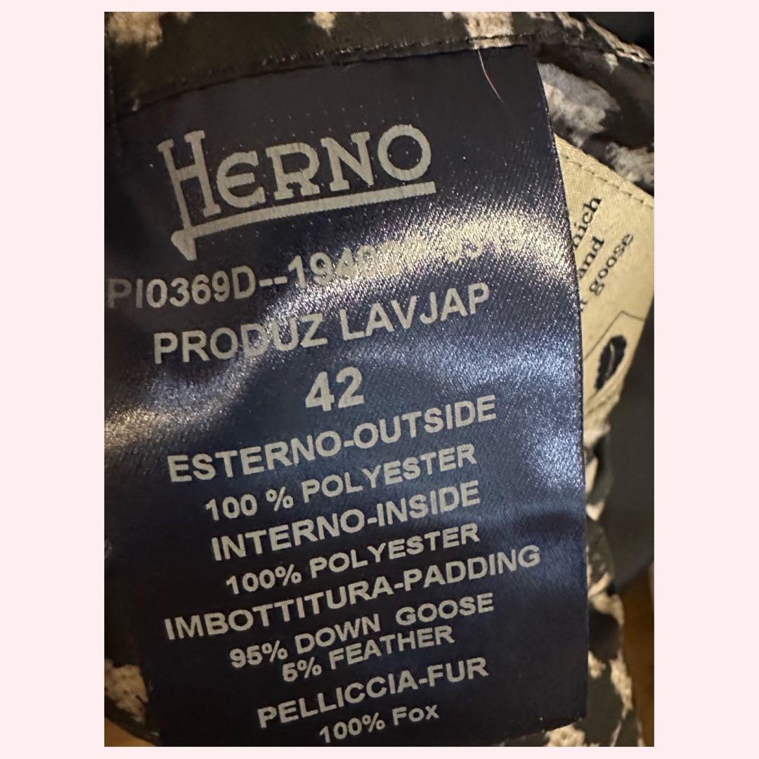 ★HERNO★ショートダウン　ダウンジャケット　ダウンコート　黒