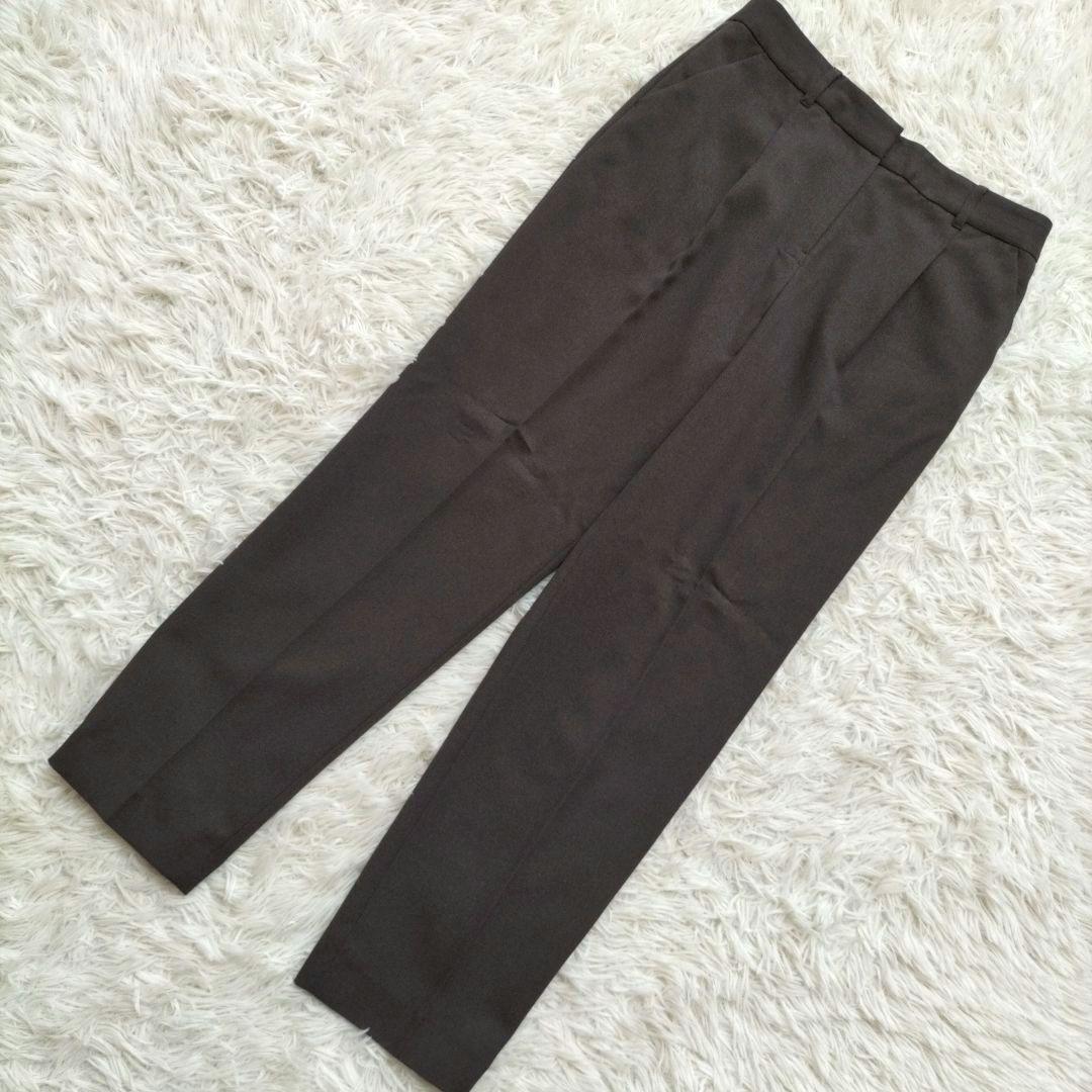 未使用級♡ナチュラルビューティーベーシックパンツスーツセットアップ ブラウン L