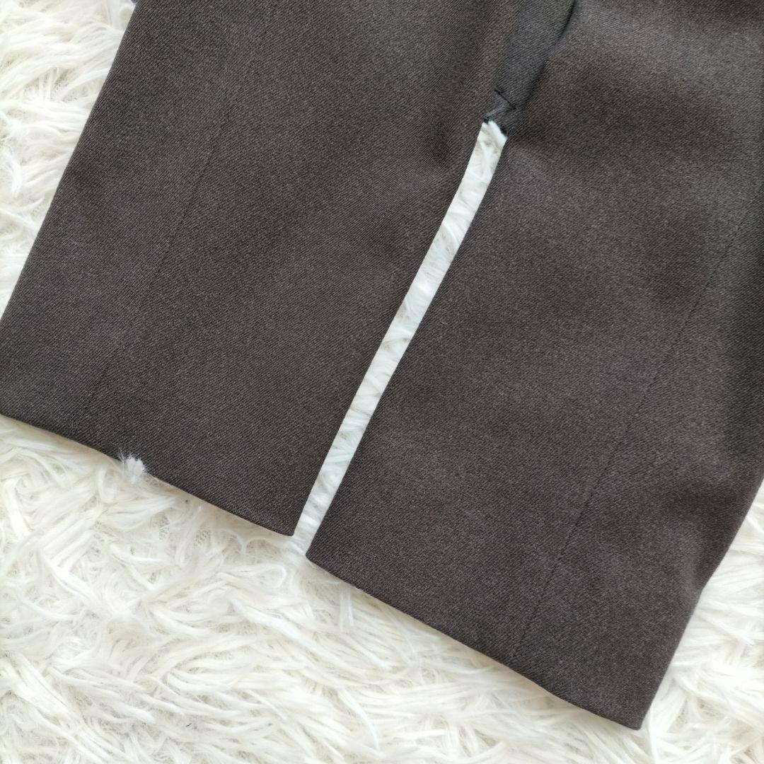 未使用級♡ナチュラルビューティーベーシックパンツスーツセットアップ ブラウン L
