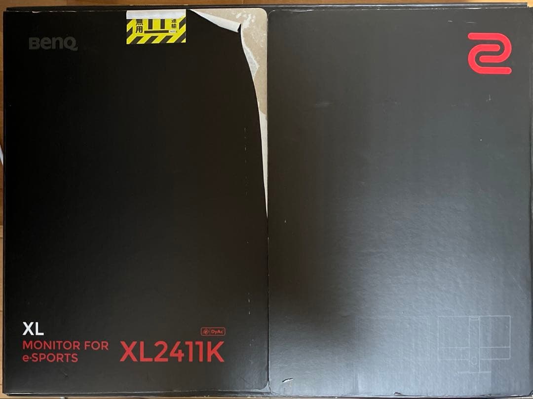 BenQ ZOWIE XL2411K 24インチ144Hz ゲーミングモニター