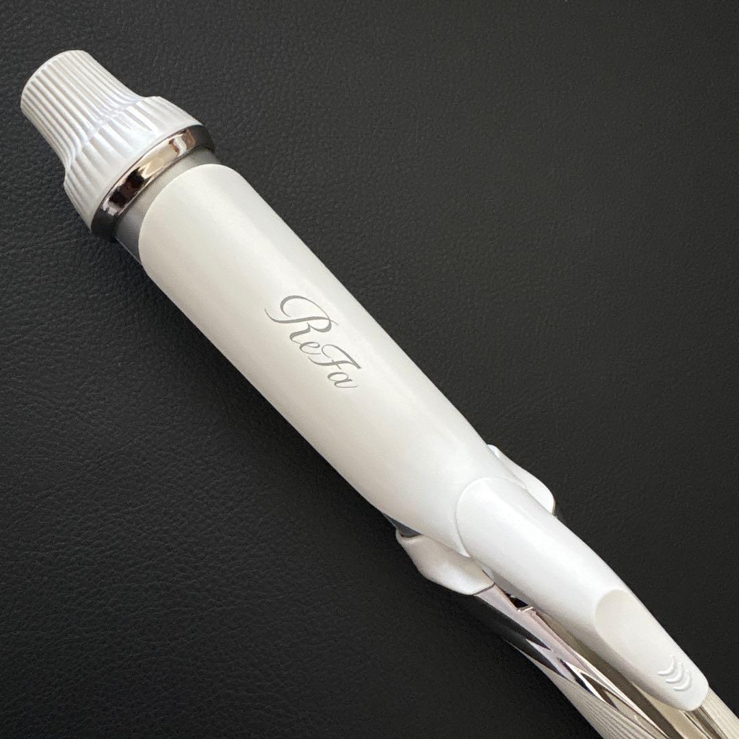 箱付 リファ ビューテック カールアイロン ホワイト 32mm RE-AF00A