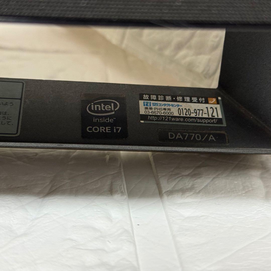 【中古】NEC PC-DA770BAB LAVIE Desk ディスプレイ 本体