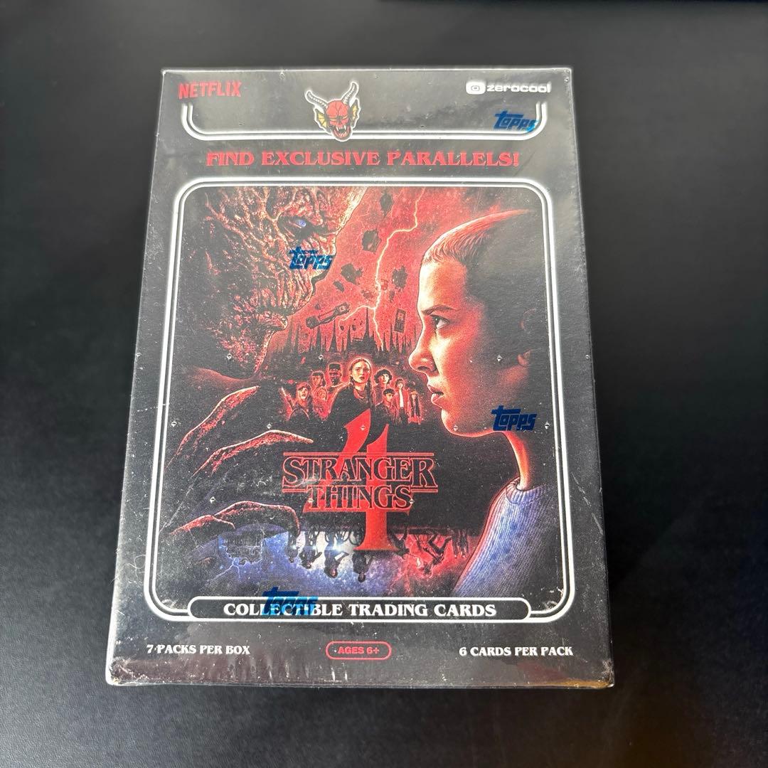 ストレンジャーシングス カード topps 新品未開封