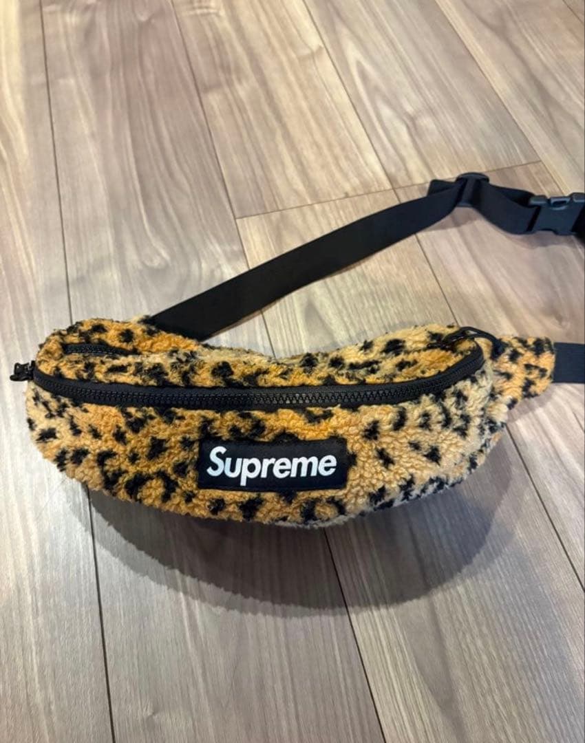 Supreme レオパード柄 ボディバッグ