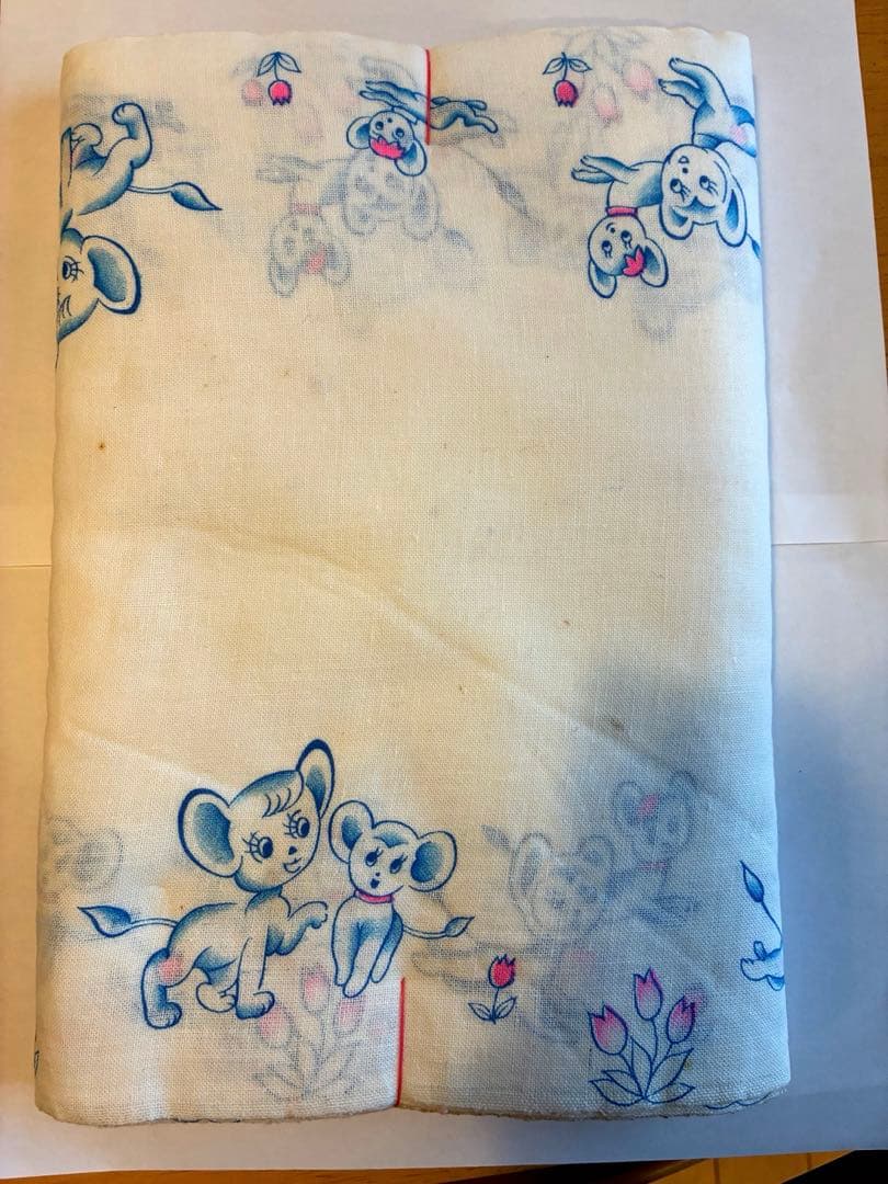 【マルちゃん】ベビーおしめ 100%綿 レオ風ライオンキャラクター柄