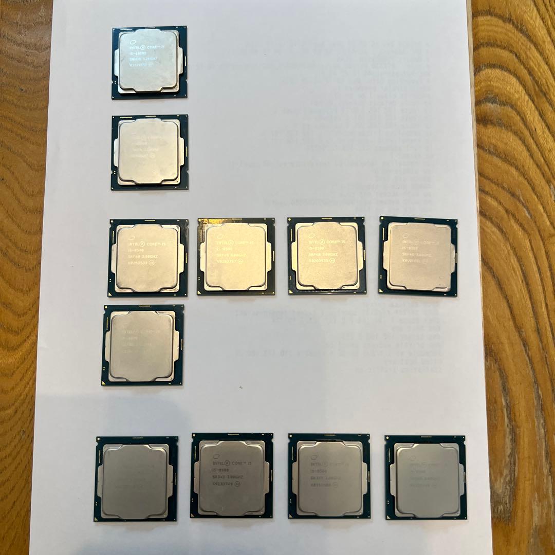 Core i5 10505 10500 9500 8500 複数セット
