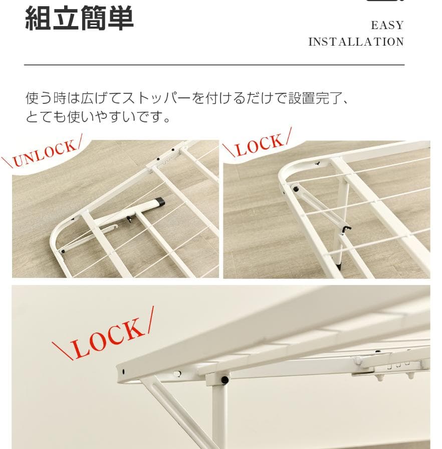 超人気！組立簡単折りたたみベッド （S） 一人暮らし通気性　BLACK