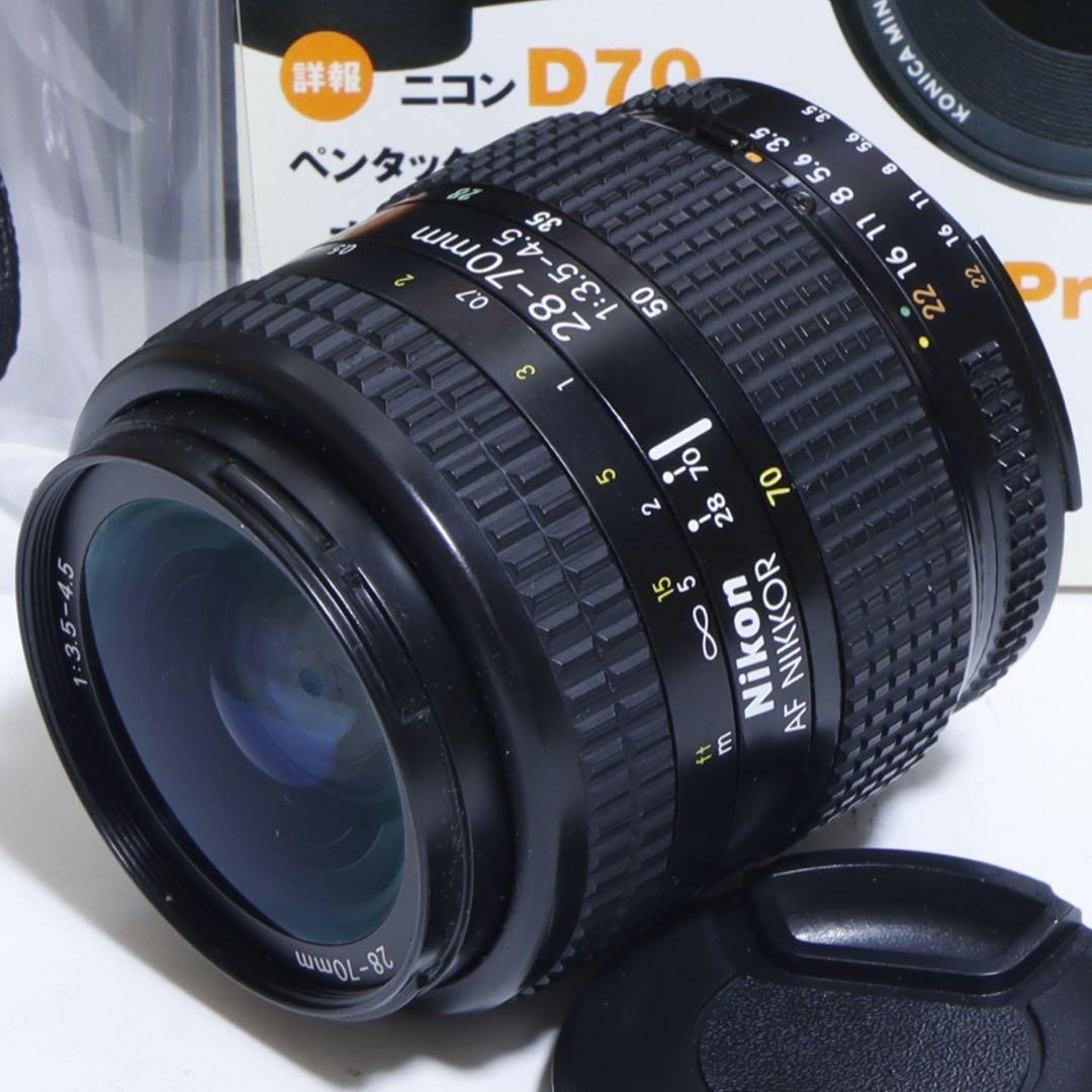 ★スマホに送れる一眼レフ★名機!!★ Nikon D70セット♪