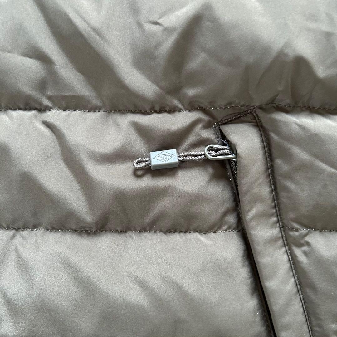 DANTON/ダントン　インナーダウン クルーネックダウンジャケット カーキM