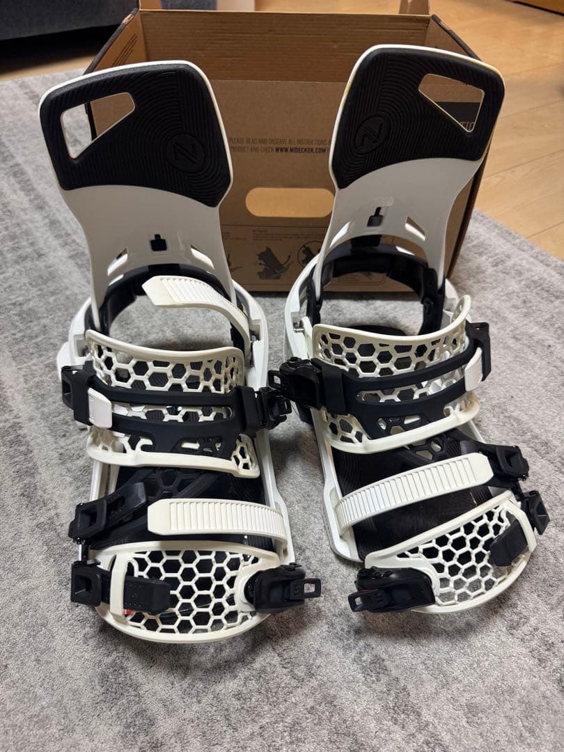 Nidecker Supermatic ビンディング ホワイト Lサイズ