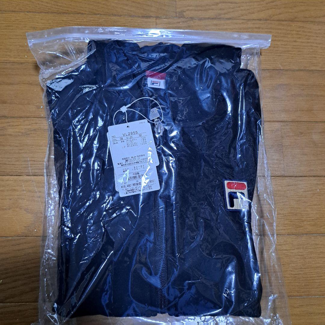 FILA テニスウェア フルジップアップパーカー M 長袖 フィラ ウェア
