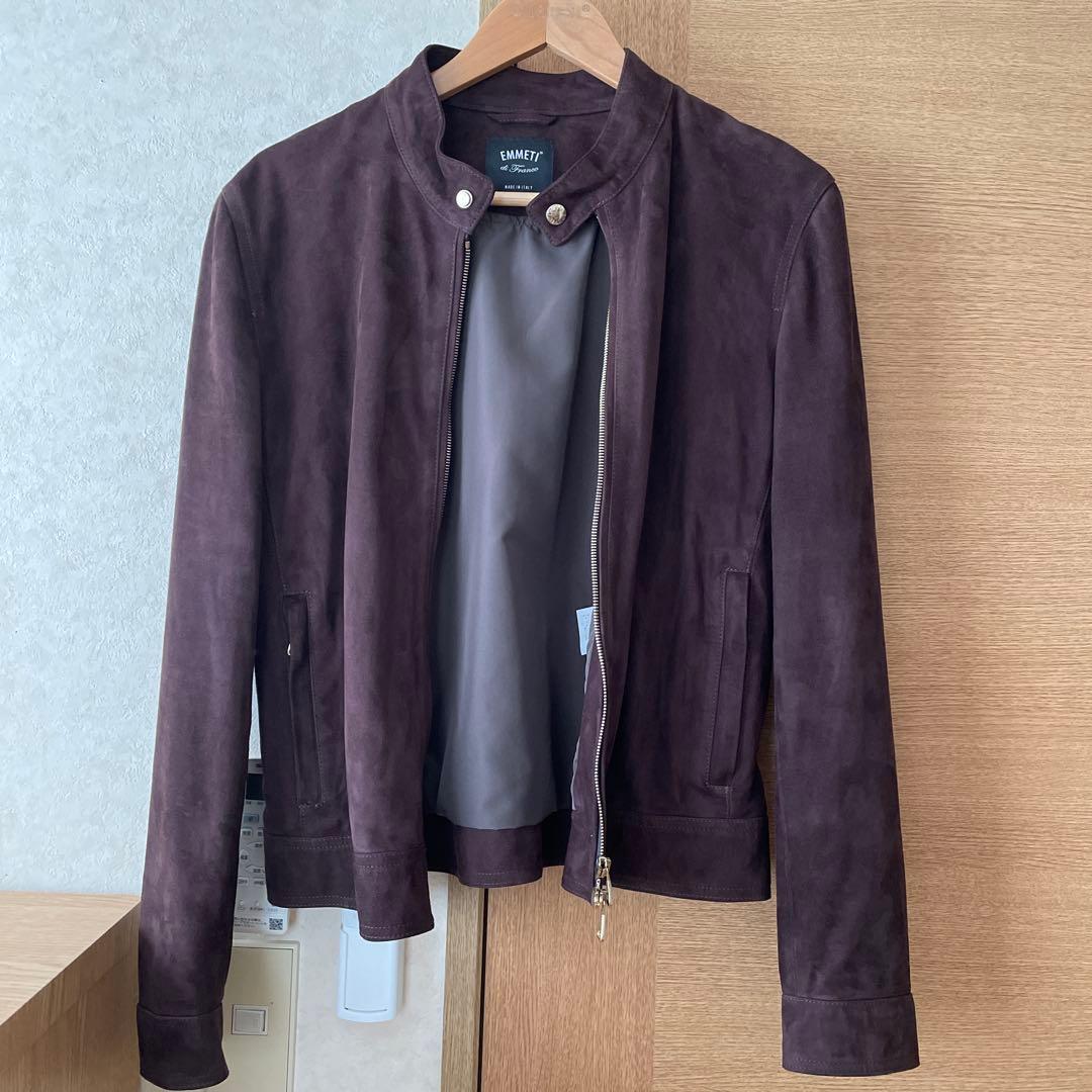EMMETI di Franco シングルライダースジャケット 48