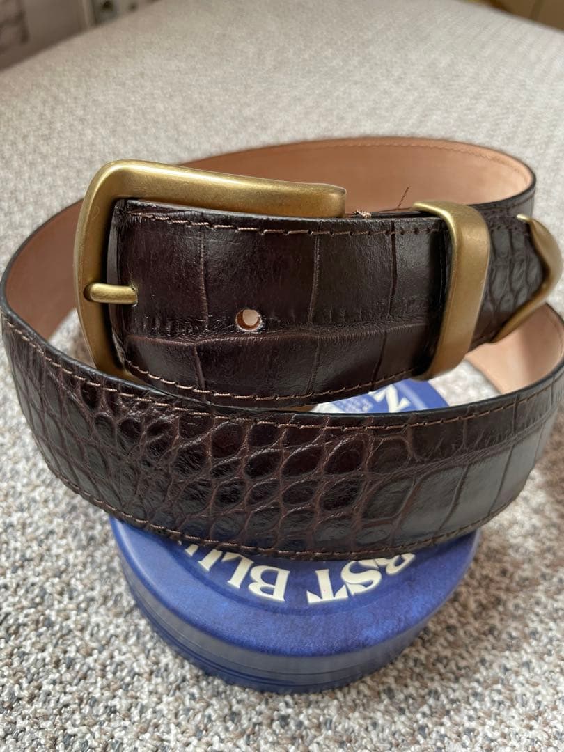 小物 25AW NOAH Croc Embossed l Tip Belt