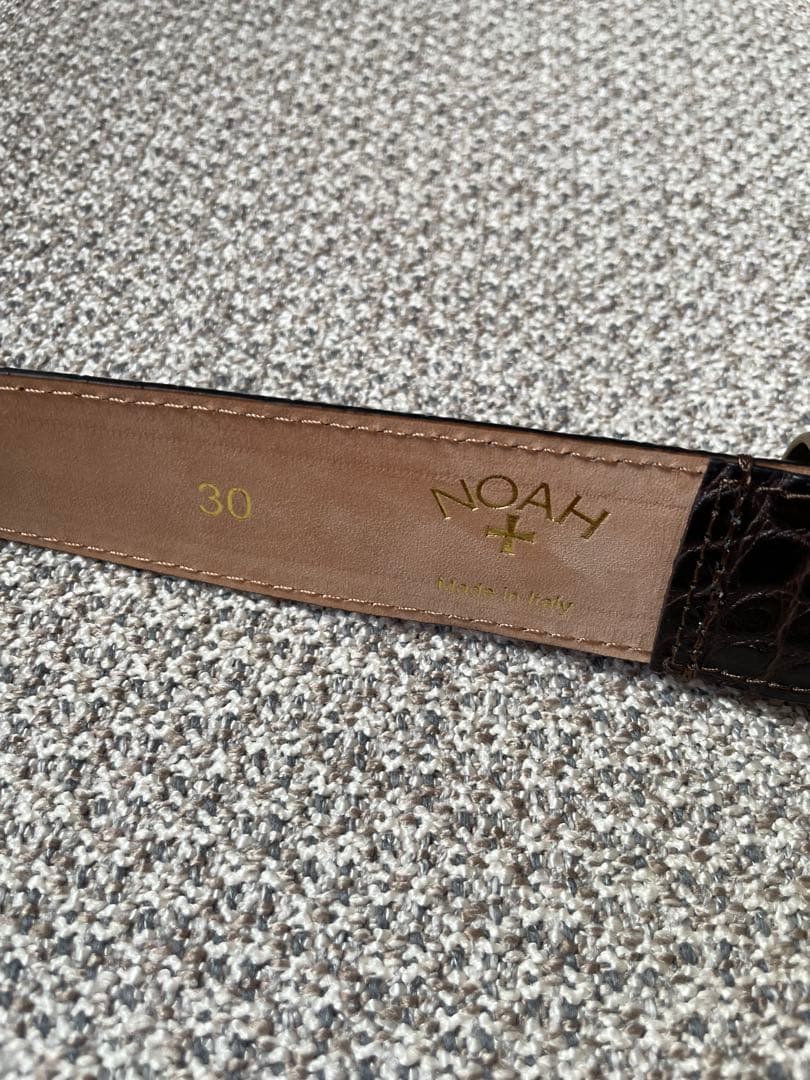 小物 25AW NOAH Croc Embossed l Tip Belt