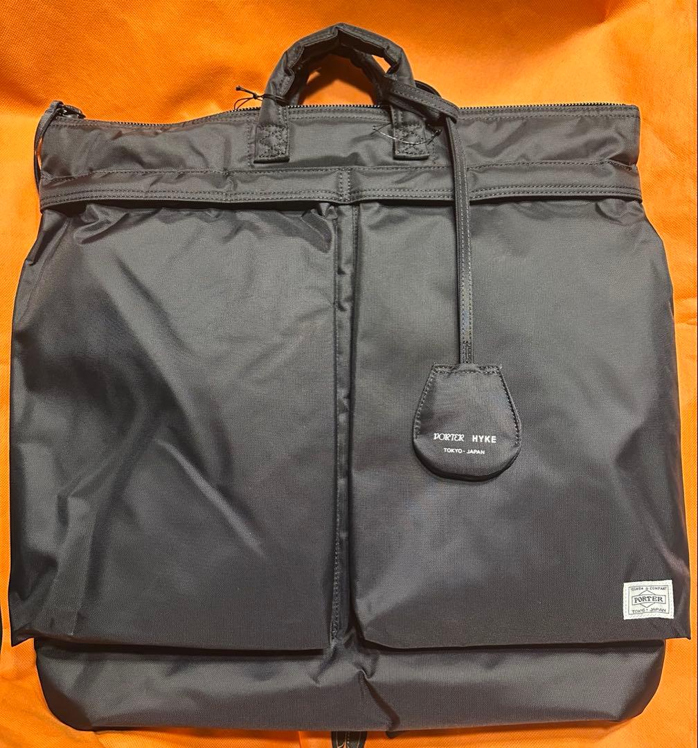 新品 HYKE PORTER HELMET BAG ヘルメットバッグ