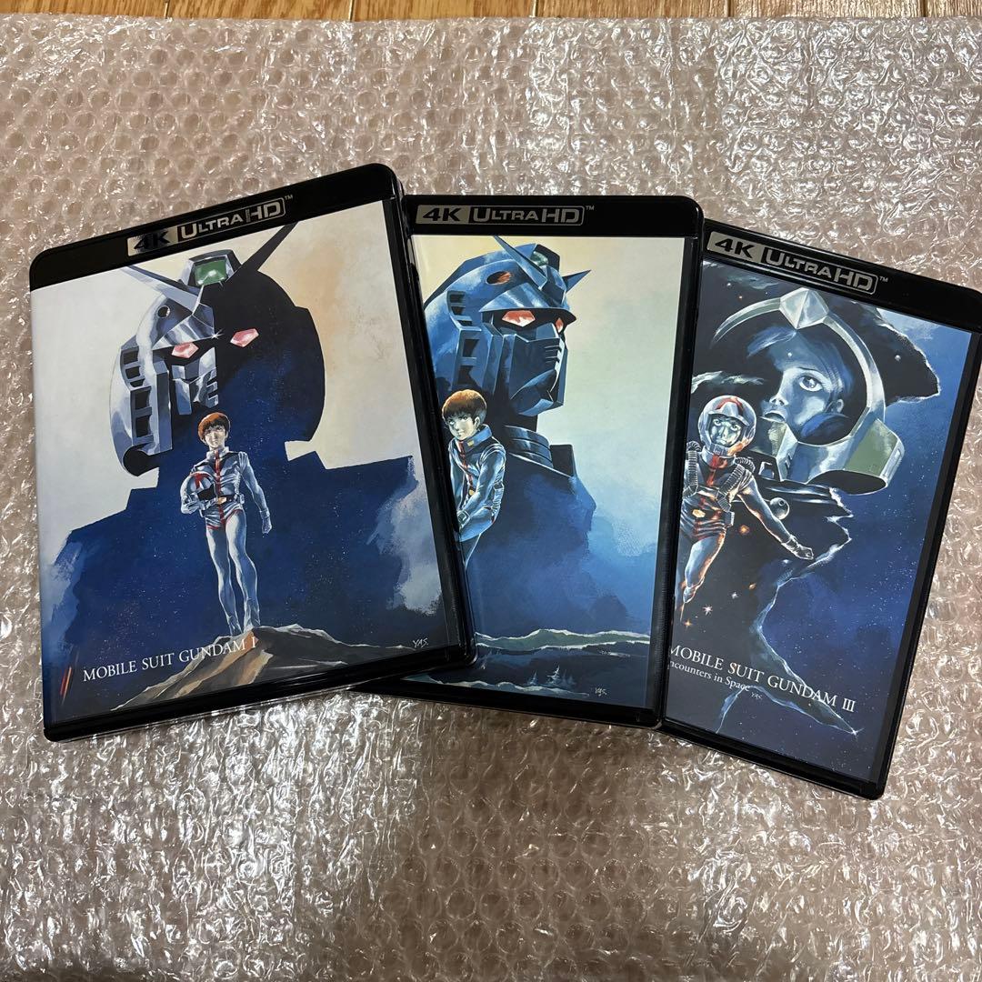 機動戦士ガンダム 劇場版三部作 4KリマスターBOX〈特装限定版・6枚組〉