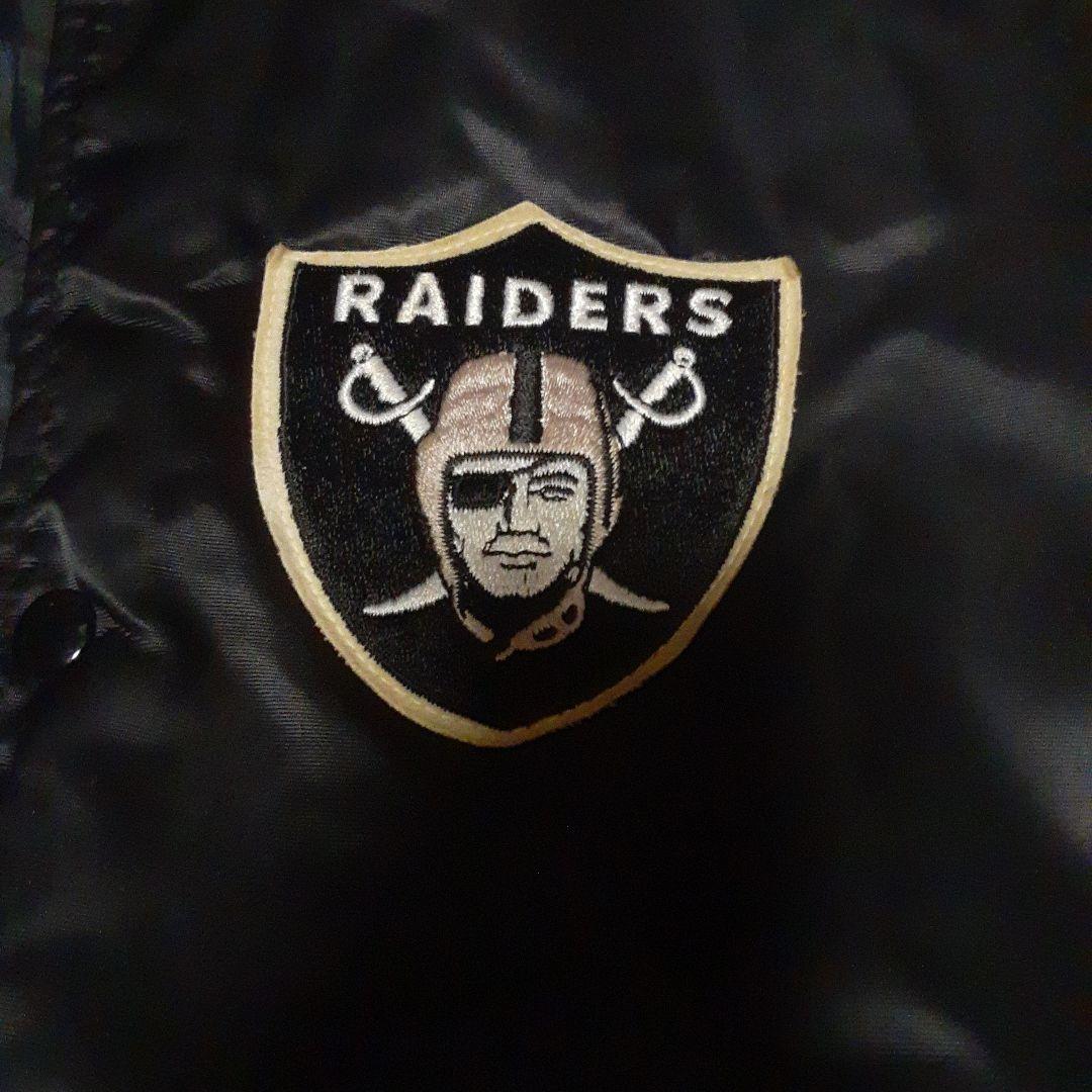 レア　RAIDERS レイダースナイロンジャケット　スタジャンUSA製　Lサイズ