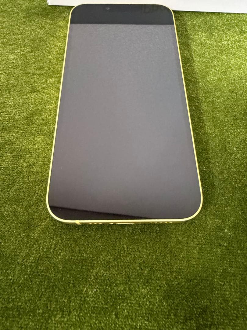iphone 14 128G イエロー　simフリー　美品、箱付き