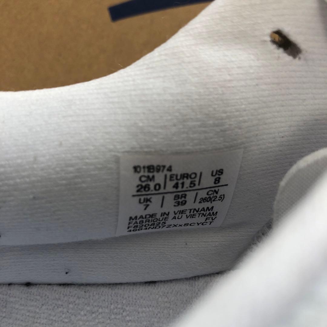 【美品】アシックスASICS NOVABLAST5 ホワイト 26.0cm