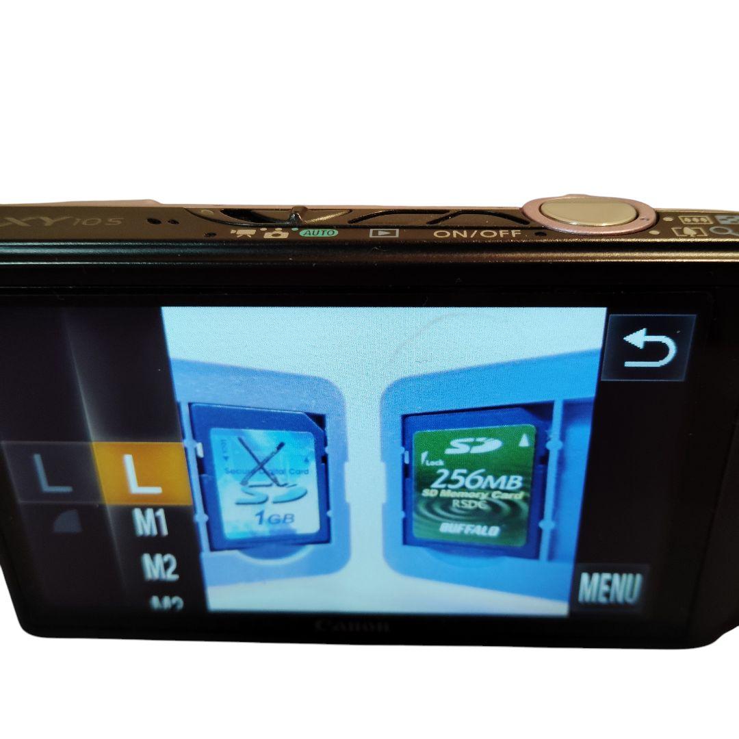 Canon キャノンIXY 10S 予備バッテリー【希少ピンク・SDカード2枚付