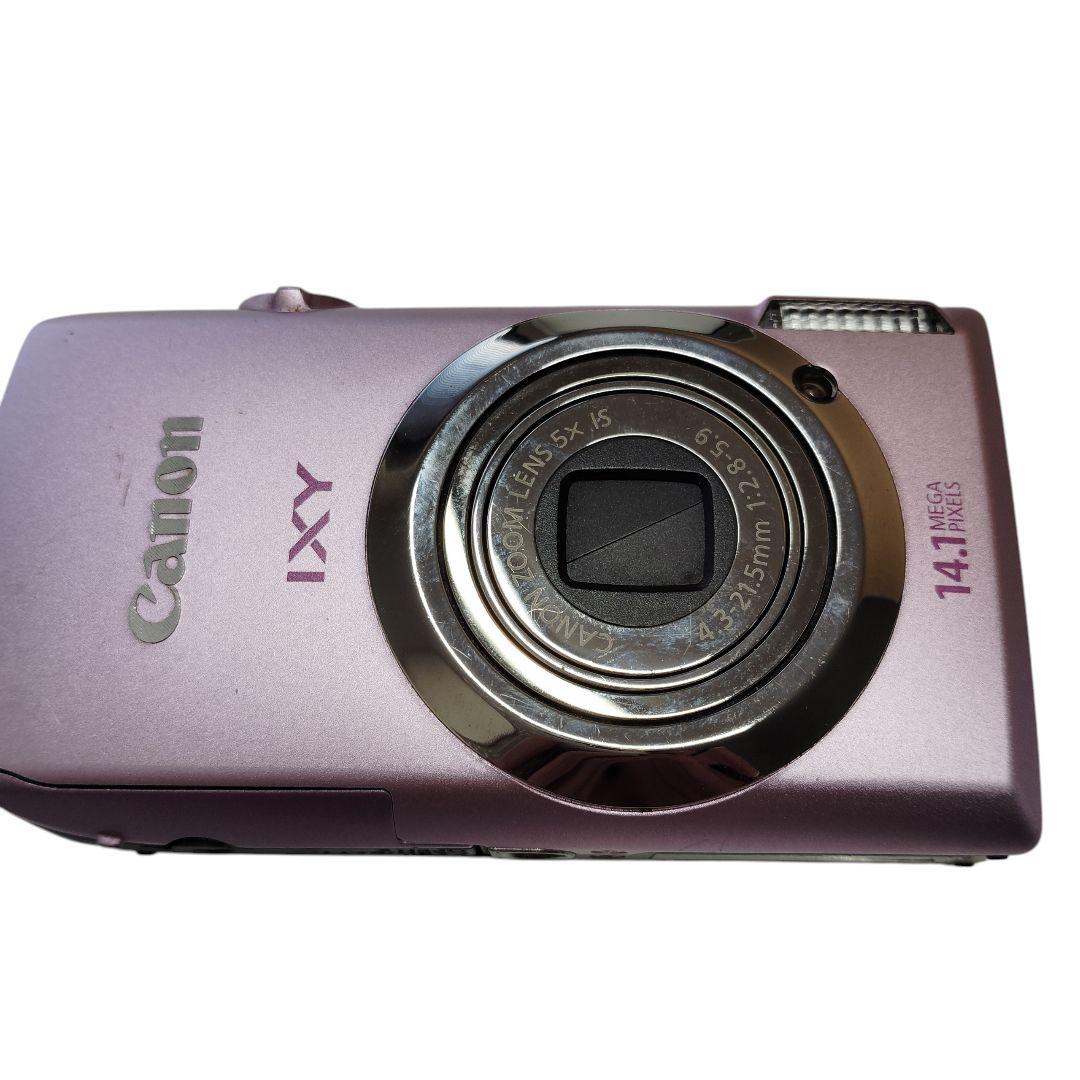 Canon キャノンIXY 10S 予備バッテリー【希少ピンク・SDカード2枚付