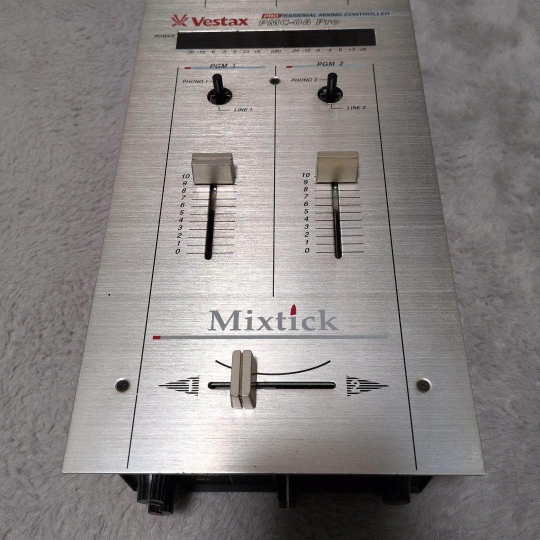 Vestax PMC-06 Pro 日本製 動作品 純正アダプター付き