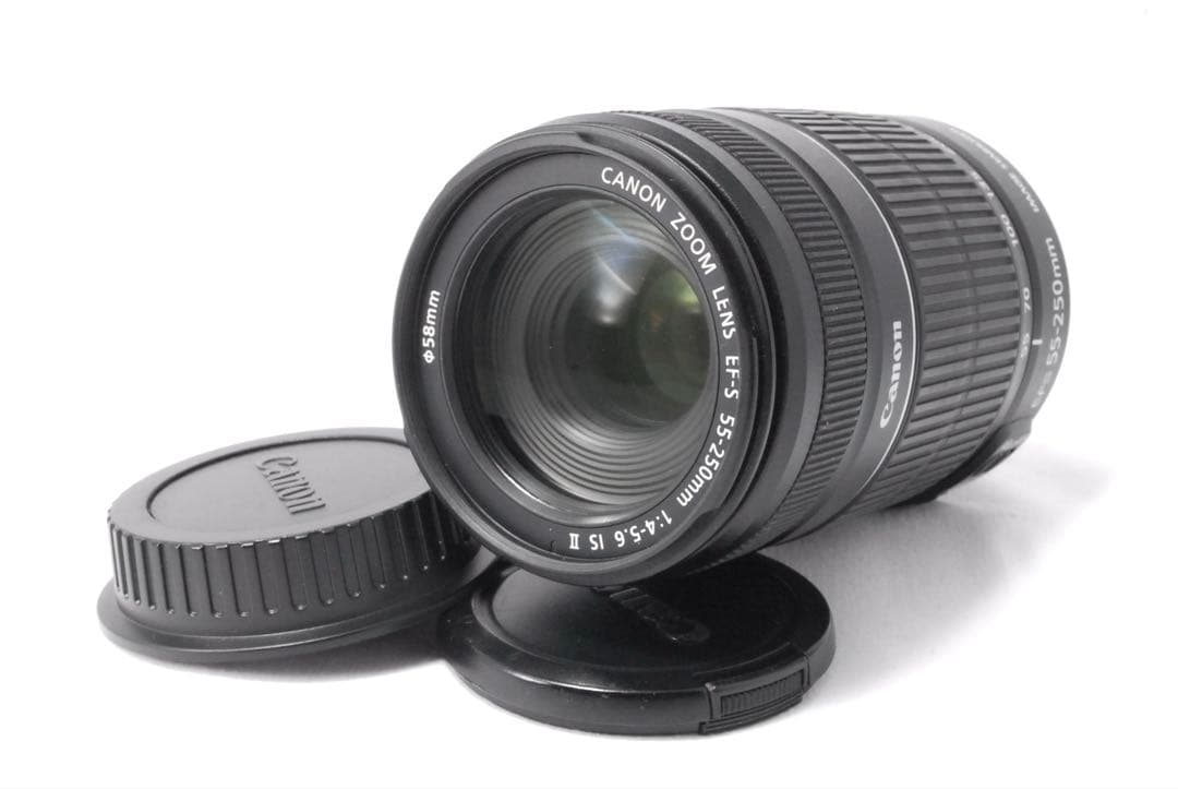 新品級✨美品✨Canon EF-S55-250mm IS II 望遠レンズ✨