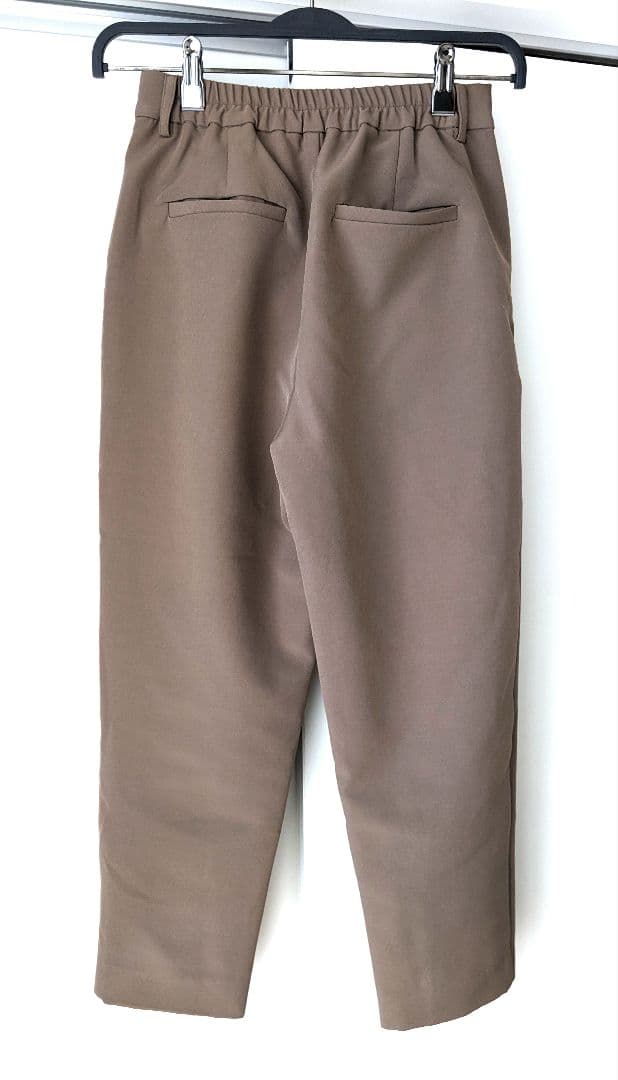 【美品】COHINA コヒナ ブラウン ノーカラー　ジャケット　パンツ　XS